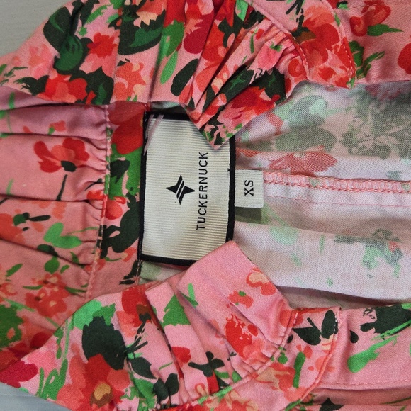 Tuckernuck Peony Meadows Crawford Dress - Picture 3 of 11